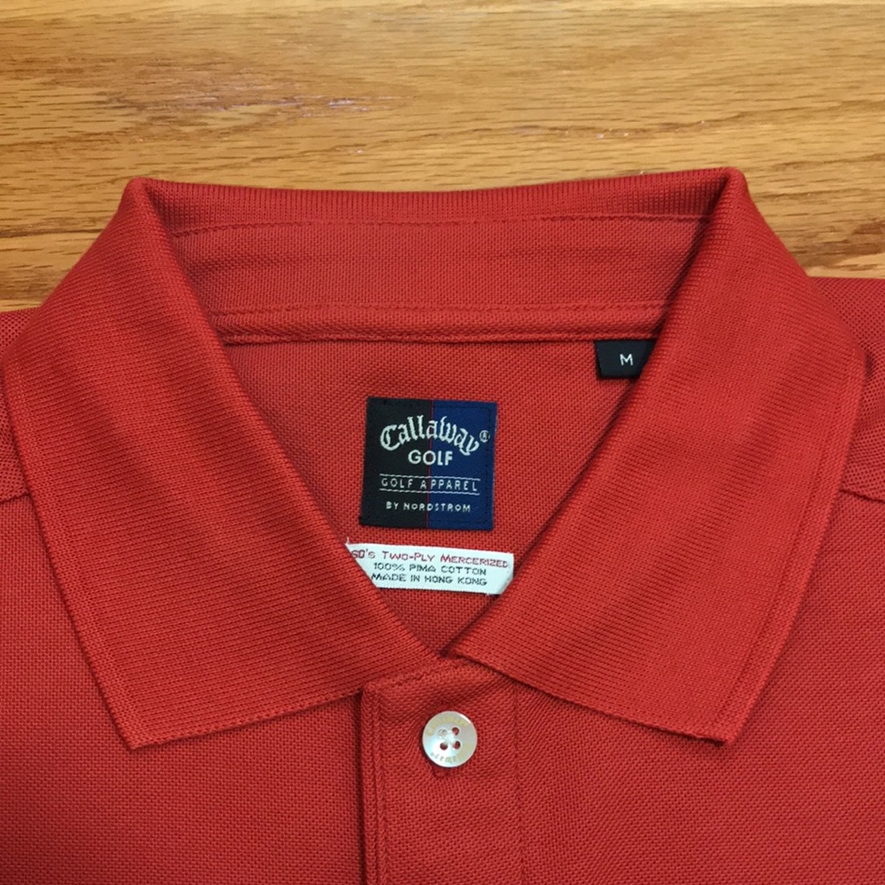 Callaway Golf Apparel by Nordstrom 60’s Two-Ply Polo (Brand New) - Picture 5 of 13